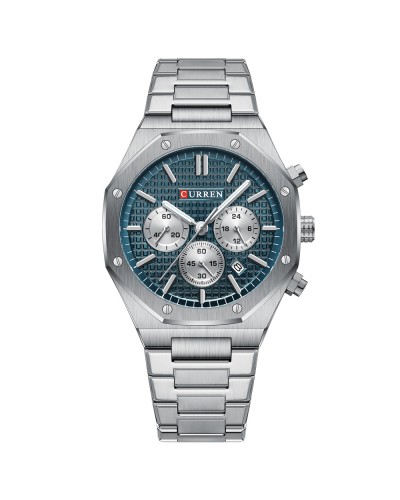 Купить Curren 8440 Silver-Blue