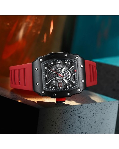 Купить Curren 8438 Black-Red