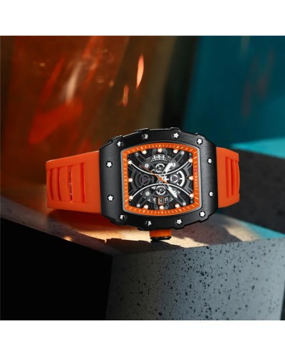Купить Curren 8438 Black-Orange