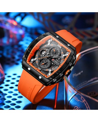 Купить Curren 8442 Black-Orange