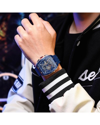 Купить Curren 8442 Gold-Blue