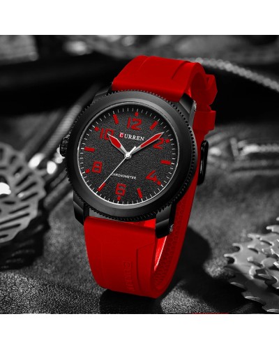 Купить Curren 8454 Black-Red