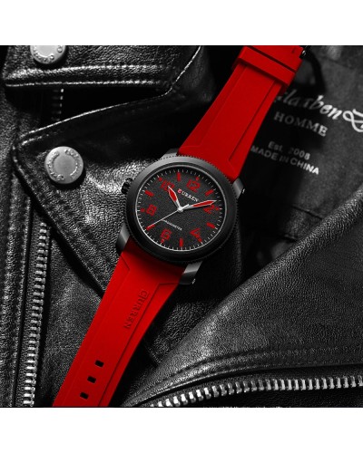 Купить Curren 8454 Black-Red