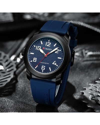 Купить Curren 8454 Black-Blue