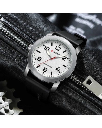Купить Curren 8454 Silver-White