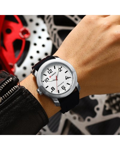 Купить Curren 8454 Silver-White
