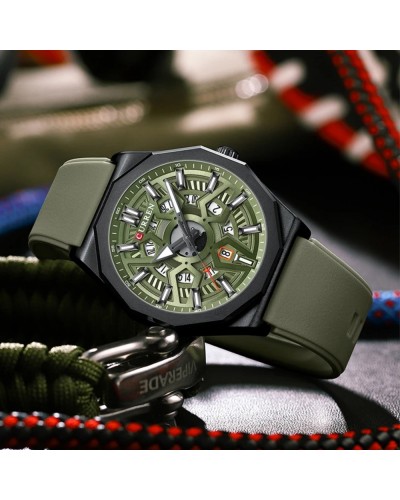 Купить Curren 8437 Black-Green