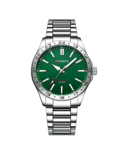 Купить Curren 8452 Silver-Green