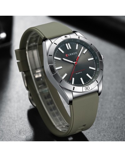 Купить Curren 8449 Silver-Black-Grey