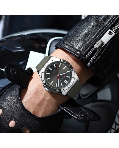 Купить Curren 8449 Silver-Black-Grey