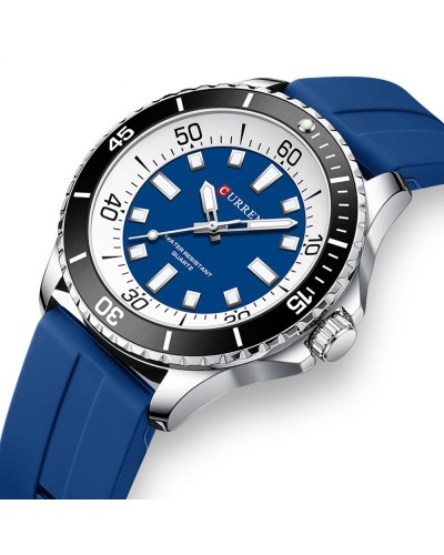 Купить Curren 8448 Silver-Blue