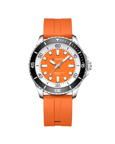 Купить Curren 8448 Silver-Orange