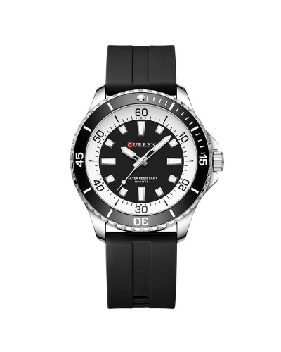 Купить Curren 8448 Silver-Black