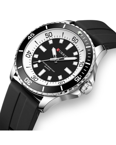 Купить Curren 8448 Silver-Black