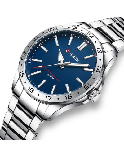 Купить Curren 8452 Silver-Blue