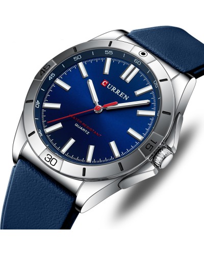 Купить Curren 8449 Silver-Blue