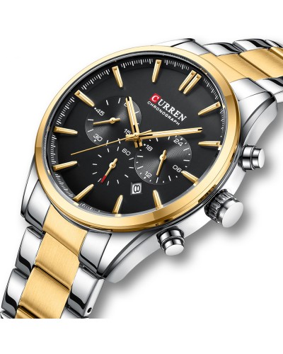 Купить Curren 8446 Silver-Gold-Black
