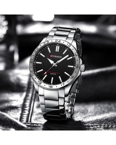 Купить Curren 8452 Silver-Black