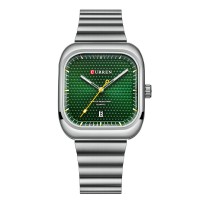 Curren 8460 Silver-Green