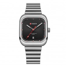 Curren 8460 Silver-Black
