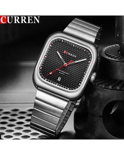 Купить Curren 8460 Silver-Black