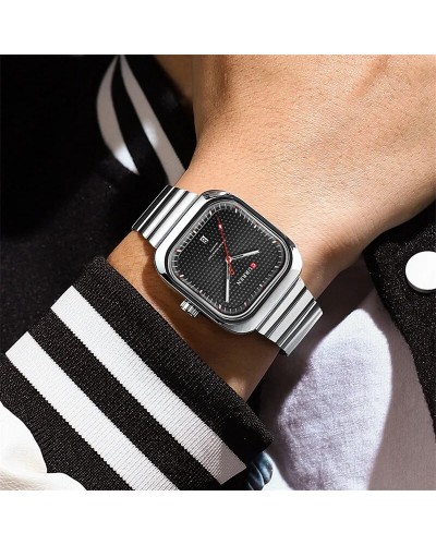 Купить Curren 8460 Silver-Black