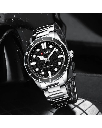 Купить Curren 8450 Silver-Black