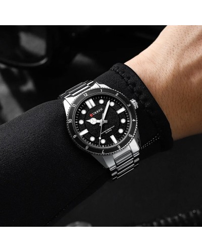 Купить Curren 8450 Silver-Black