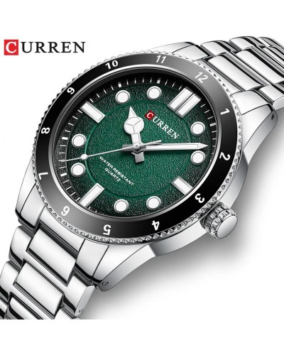 Купить Curren 8450 Silver-Green