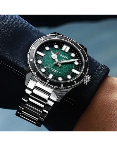 Купить Curren 8450 Silver-Green