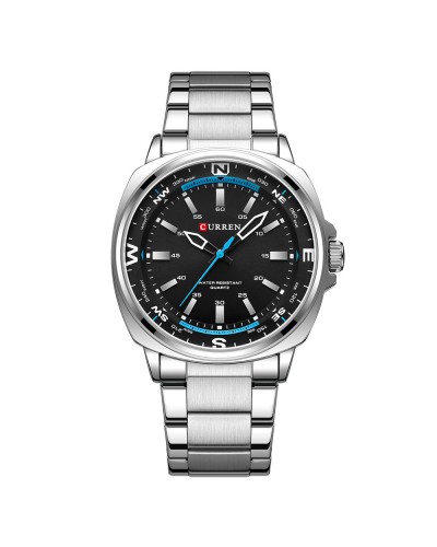 Купить Curren 8455 Silver-Black