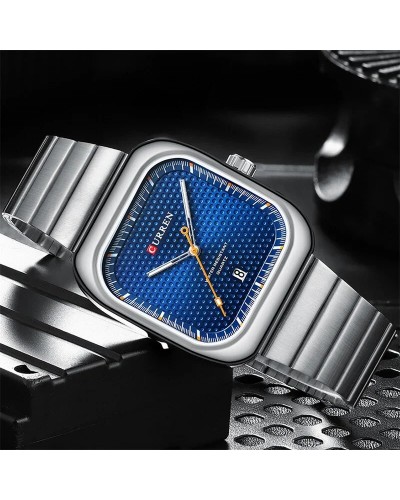Купить Curren 8460 Silver-Blue
