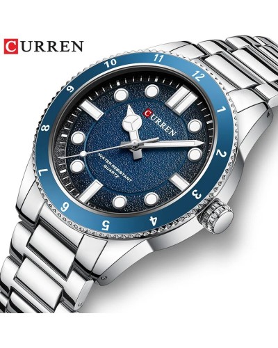 Купить Curren 8450 Silver-Blue