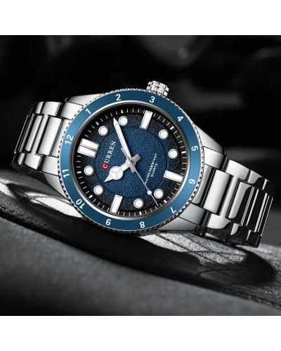 Купить Curren 8450 Silver-Blue