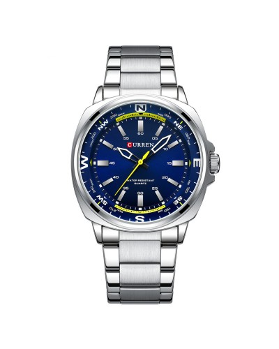 Купить Curren 8455 Silver-Blue