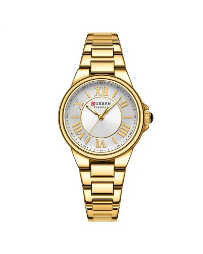 Купить Curren 9091 Gold-White