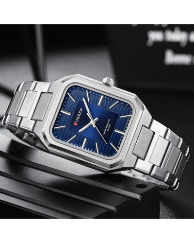Купить Curren 8457 Silver-Blue