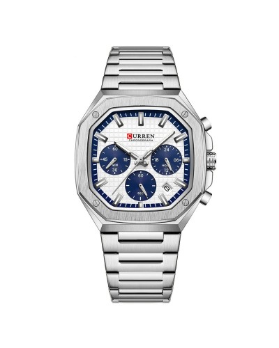 Купить Curren 8459 Silver-White