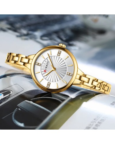 Купить Curren 9097L Gold-White