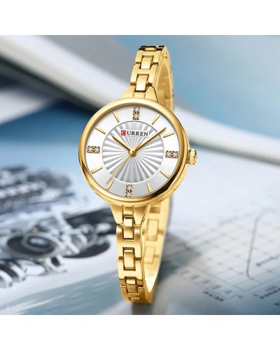Купить Curren 9097L Gold-White