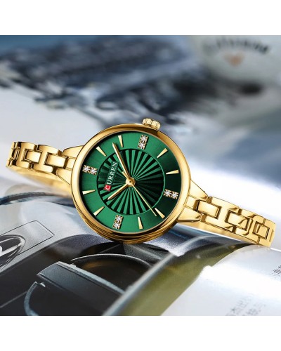 Купити Curren 9097L Gold-Green