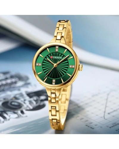 Купити Curren 9097L Gold-Green
