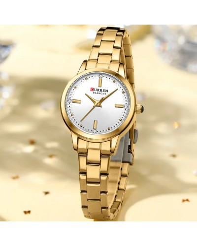 Купить Curren 9094 Gold-White