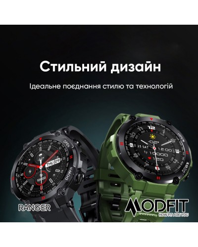 Купити Modfit Ranger Grey 36 мм.