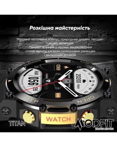 Купити Modfit Titan All Black 36 мм.