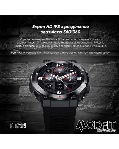 Купити Modfit Titan All Black 36 мм.