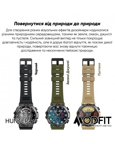 Купити Modfit Hunter All Black 36 мм.