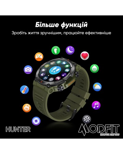 Купити Modfit Hunter All Black 36 мм.