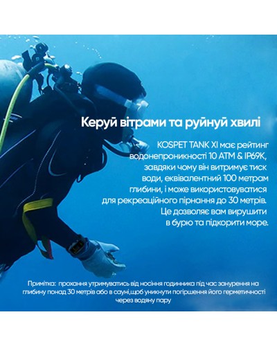Купить Kospet Tank X1 Silver