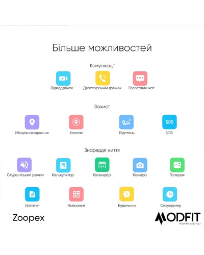 Купити Modfit Zoopex Pink
